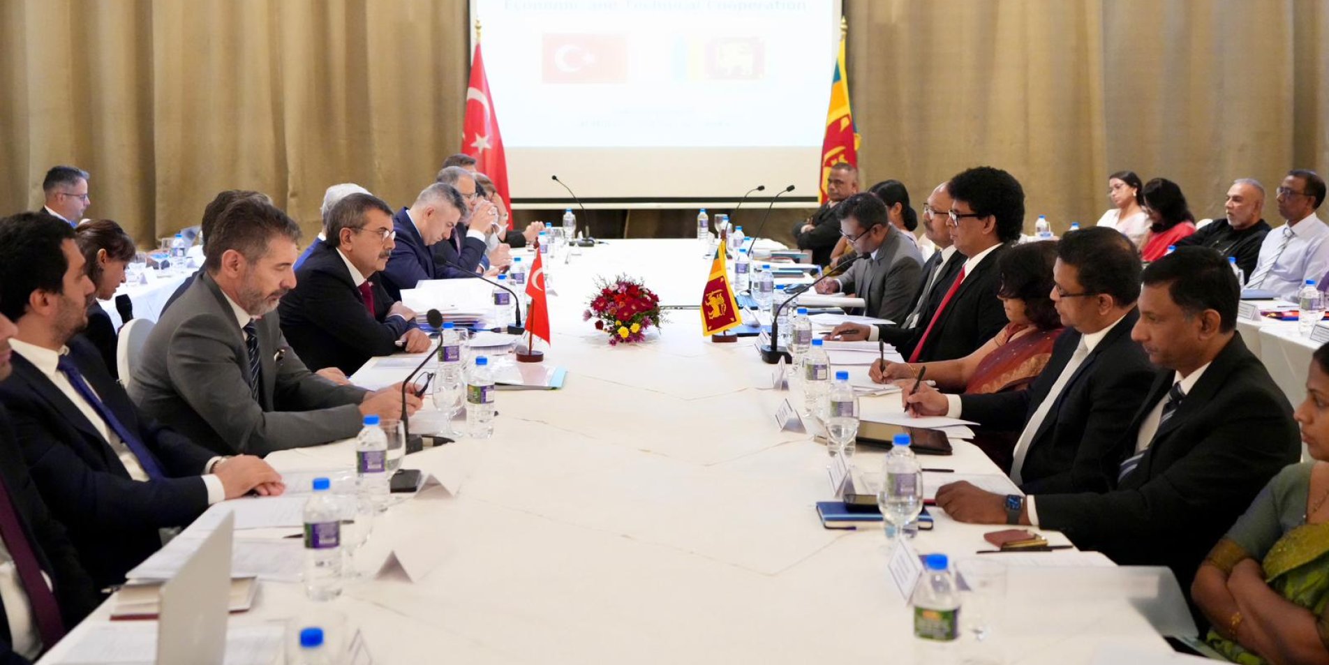 MINISTER TEKİN ATTENDS THE THIRD MEETING OF THE TÜRKİYE-SRI LANKA JOINT ECONOMIC AND TECHNICAL COOPERATION COMMISSION